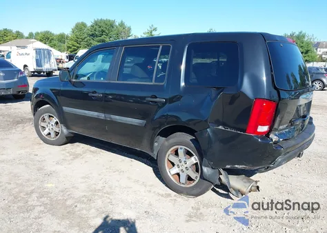 2011 Honda Pilot Lx from USA, damaged, VIN 5FNYF4H29BB015034